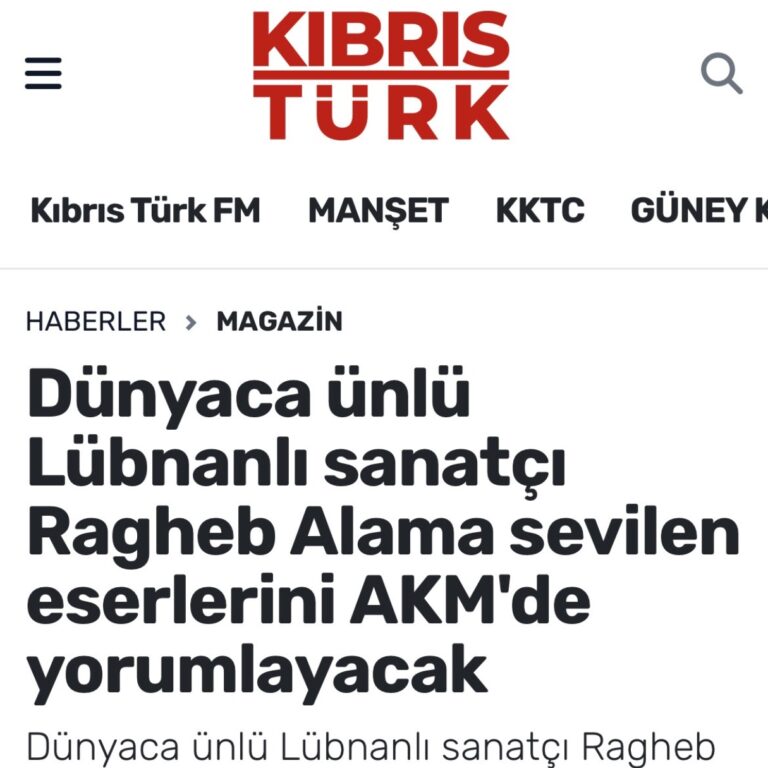 Dünyaca ünlü Lübnanlı sanatçı Ragheb Alama sevilen eserlerini AKM’de yorumlayacak